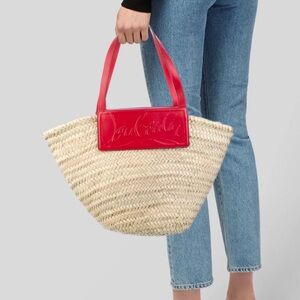 Christian Louboutin Straw Bag